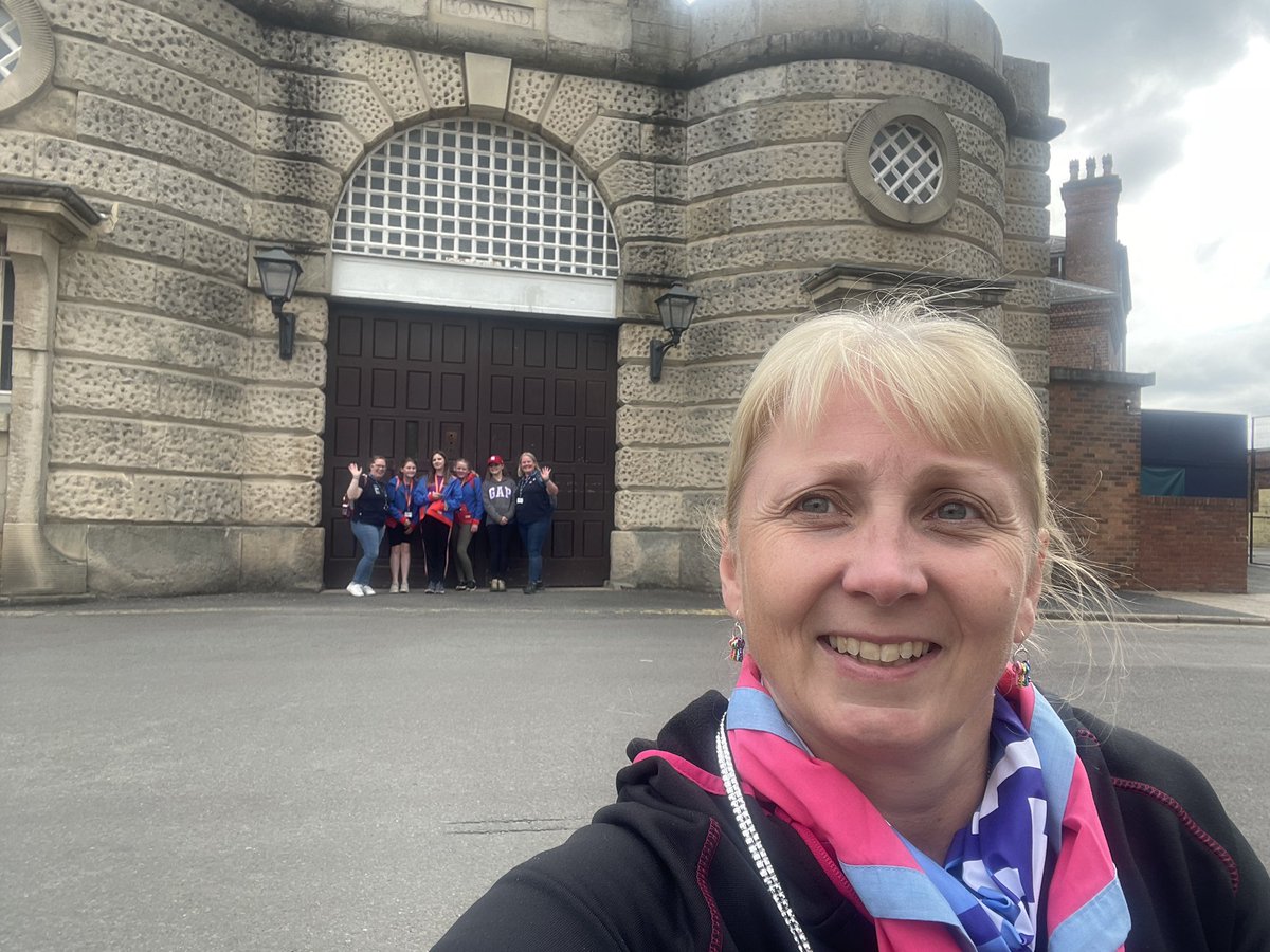 MidlandsChief's tweet photo. Last night guides from @GirlguidingMids spent the #NightBehindBars at the Victorian @ShrewsburyPris they completed a cell@break and CSI activities here’s a few I met! https://t.co/92fcbcZRiv