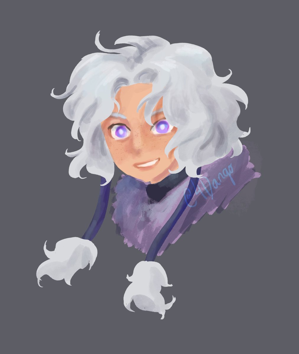 Doodle during commute

New character to appear possibly in chapter 2 of <a href="/thelaststargame/">The Last Star ⭐</a> !!