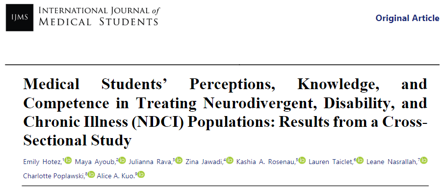 International Journal of Medical Students tweet media