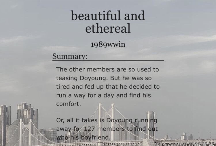 1989ryota's tweet photo. beautiful and ethereal 🤍
— a #dowin (doyoung x winwin) fic
https://t.co/7ZuBDaLPAS https://t.co/RLTzAQNG9M