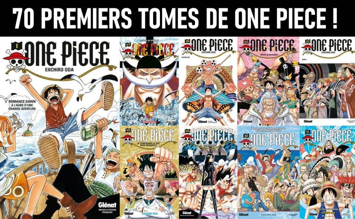 0nePieceNews_'s tweet image. GROS CONCOURS ONE PIECE POUR VOUS METTRE BIEN 🔥

↪️ RT + FOLLOW @Skoby93 et @0nePieceNews_ pour tenter de gagner :

LES 70 PREMIERS TOMES DE ONE PIECE (490 €)