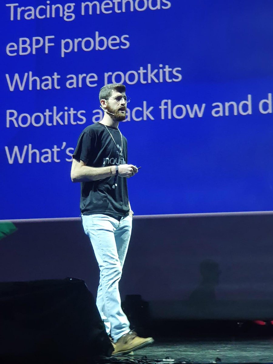 Aqua Security (@aquasecteam) on Twitter photo We want to give a shoutout to Asaf and Itamar for their amazing session at <a href="/BsidesTLV/">BSIDES TLV</a>!
Missed it and want to hear about #Tracee, #eBPF, and more?
You can watch a recording of the talk here: youtube.com/watch?v=3ZRaYR…
Bonus 📸's of the presentation below. 👇 We want to give a shoutout to Asaf and Itamar for their amazing session at <a href="/BsidesTLV/">BSIDES TLV</a>!
Missed it and want to hear about #Tracee, #eBPF, and more?
You can watch a recording of the talk here: youtube.com/watch?v=3ZRaYR…
Bonus 📸's of the presentation below. 👇