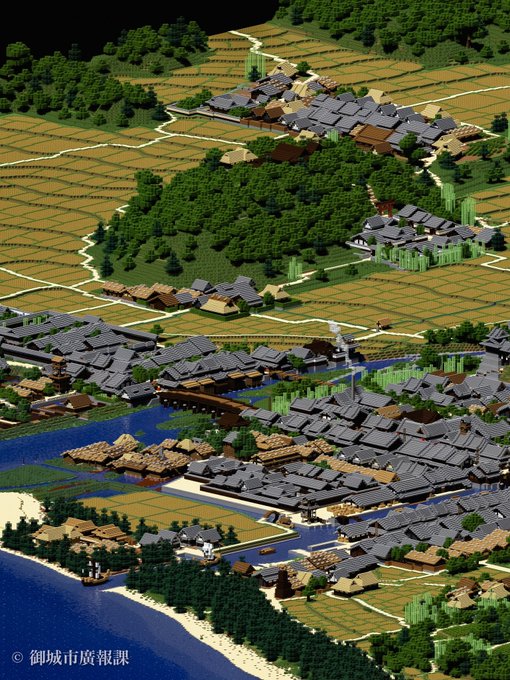 宝条みちる Minecraftさん がハッシュタグ 和風建築 をつけたツイート一覧 1 Whotwi グラフィカルtwitter分析