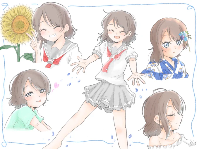 曜ちゃん×Summer Song/YUI

何となくのイメージで描きました!!
よければ聴きながら見てください☺️

#lovelive
#渡辺曜 