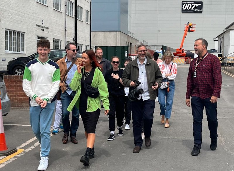 Pinewood Studios definitely wasn’t a bad place to have our documentary World Premiere 🎥🌍