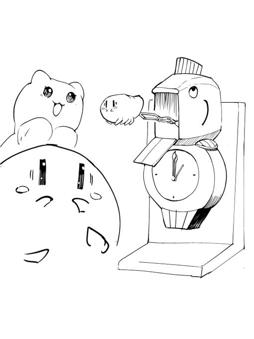 #タイノエくん
寄生虫時計 