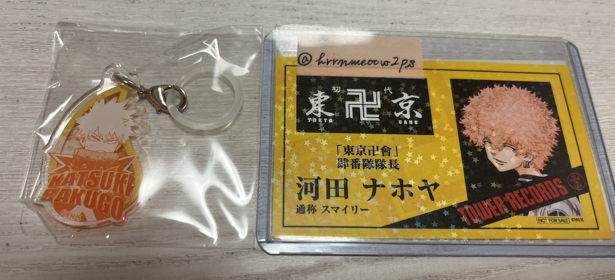 hrrnmeoow2ps's tweet photo. 【交換】
僕のヒーローアカデミア ヒロアカ アンブレラチャーム 

譲: 爆豪
求: ホークス

郵送でのお取引のみ。
検索からもお気軽にお声がけ下さい☺︎ https://t.co/u72j25shD4