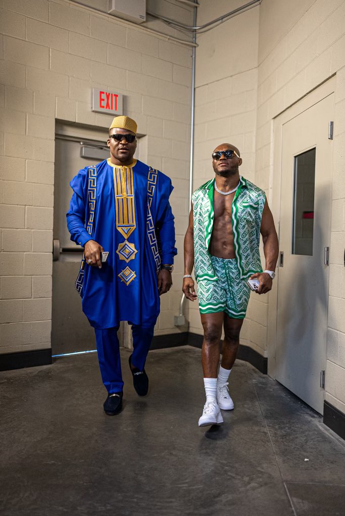 KAMARU USMAN tweet media