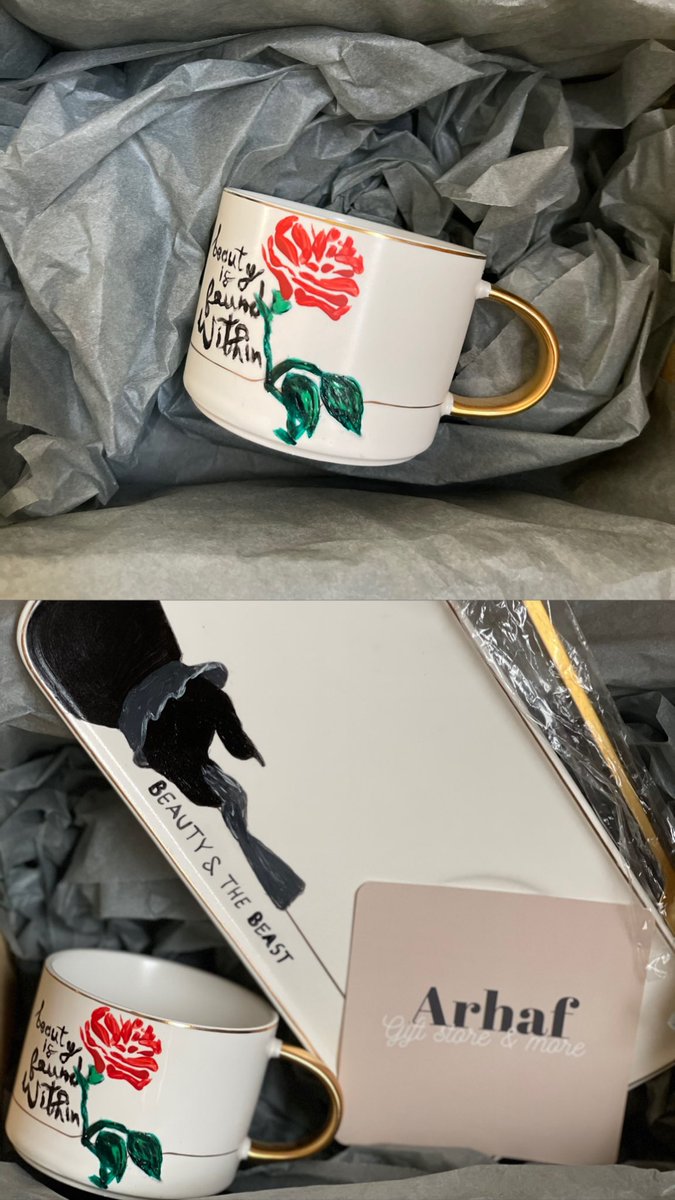 arhafstore's tweet photo. كوب الجميلة والوحش☕️🤍
الطلب عبر الرسائل
#هدايا #هدايا_تخرج #تخرج #اكواب #متجر_للهدايا https://t.co/YQZZziRJU3