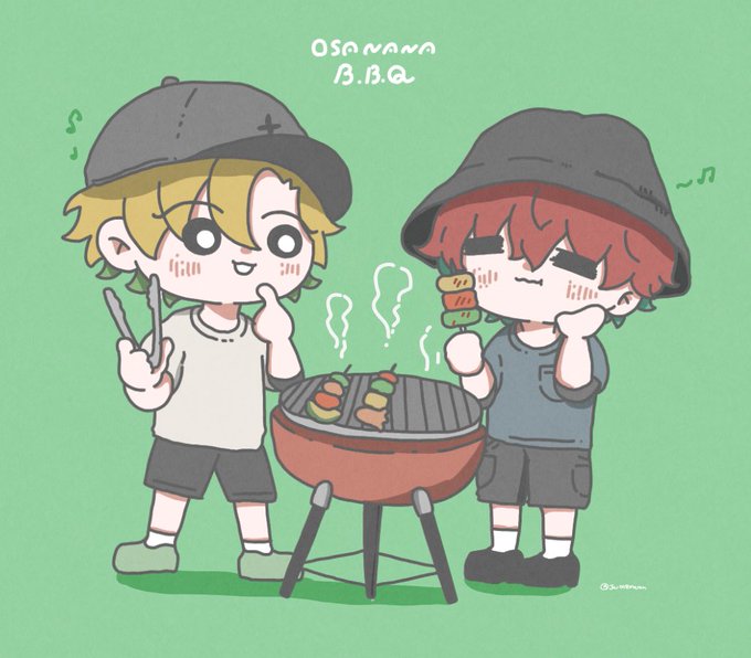 「grill smile」 illustration images(Latest)