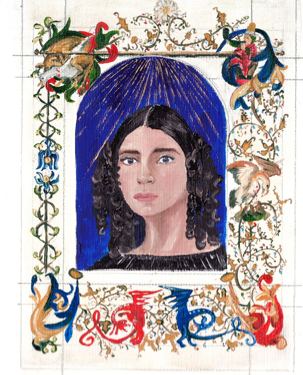 FishburneRauh's tweet photo. Helen Graham is the greatest heroine you’ve never heard of. @thecrowemporiumpress #thetenantofwildfellhall #annebronte #illustratededition #illustratedclassics #bronte #thecrowemporium #illustrator #medievalart #medieval #bookofhours #bookstagram #books #helengraham #womenwriters https://t.co/z7fmyoGpsk