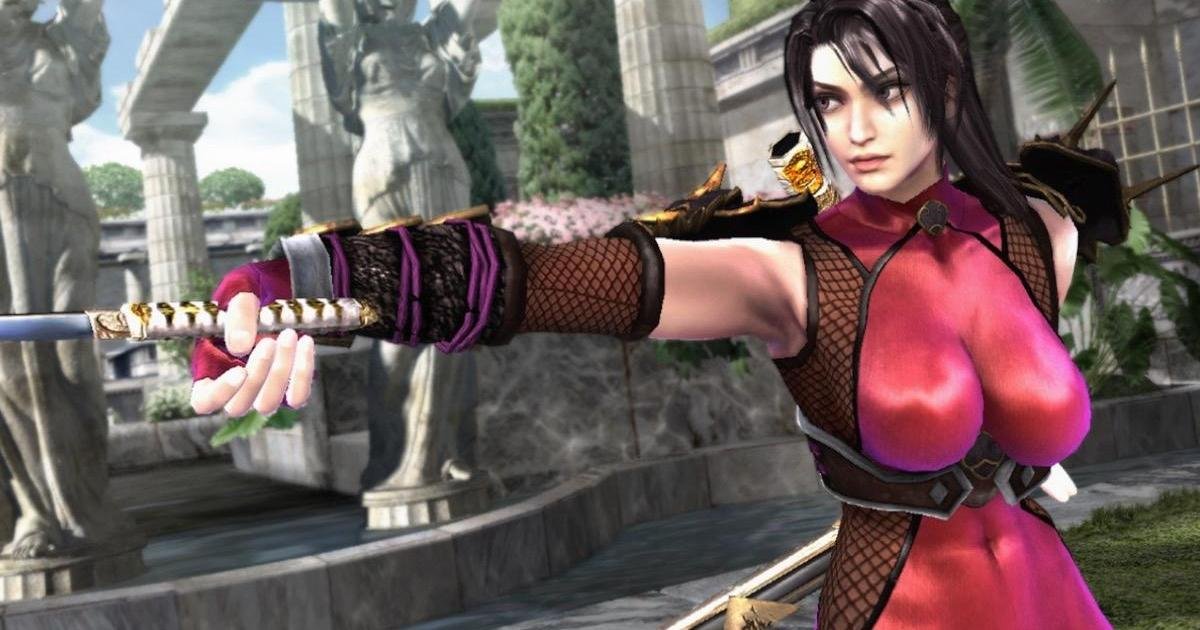 YourLilCorner's tweet photo. Soul Calibur is all about the fighting mechanics... Right?! 
#SoulCaliburVI #sexy #fighting https://t.co/7QTYLholjV