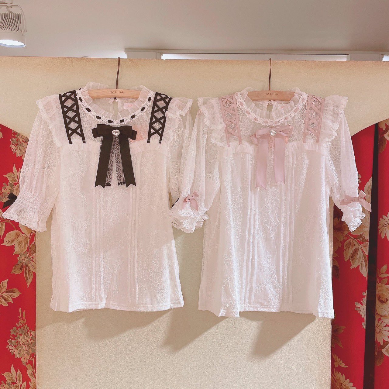 G*y様 LIZ LISA トップス　ベアトップ　チューブトップ　花柄　レース LIZ LISA Official Online Store Girly Fashion｜ Tokyo Kawaii Life
