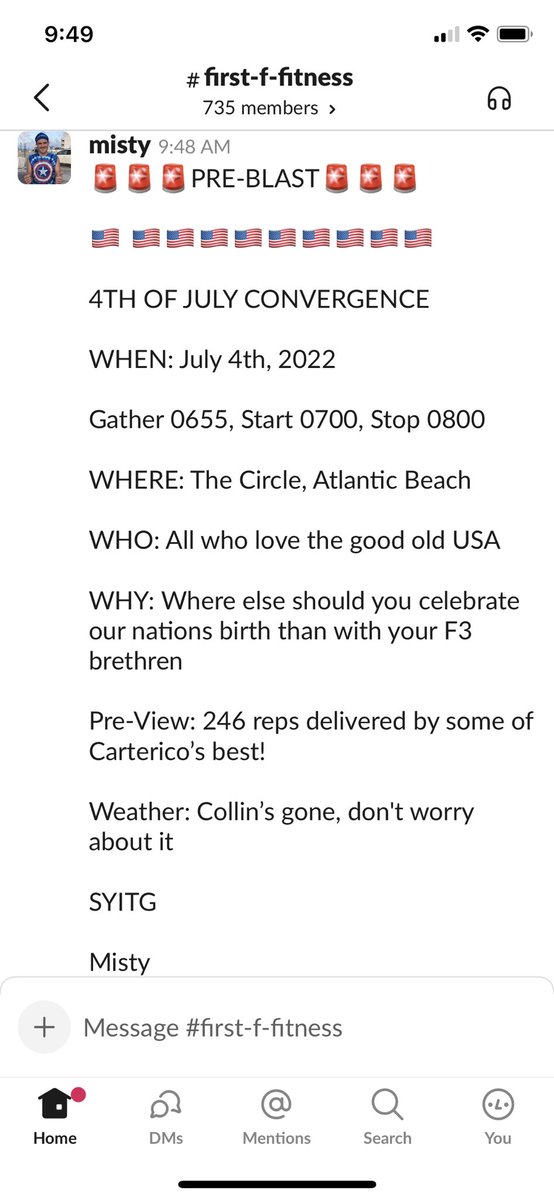 Hope to see a large contingent of F3 brethren on the sand at Atlantic a beach tomorrow!