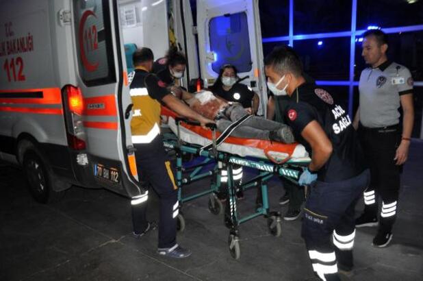 BasedTurkiye's tweet photo. In #Karaman, a young man named Ahmet Burak Büyükköse was stabbed by a member of illegal immigrant group of 5 members. While Büyükköse, who was seriously injured, is being treated at the hospital, 5 illegal immigrant suspects involved in the incident were detained. https://t.co/hpbVCAAUU9