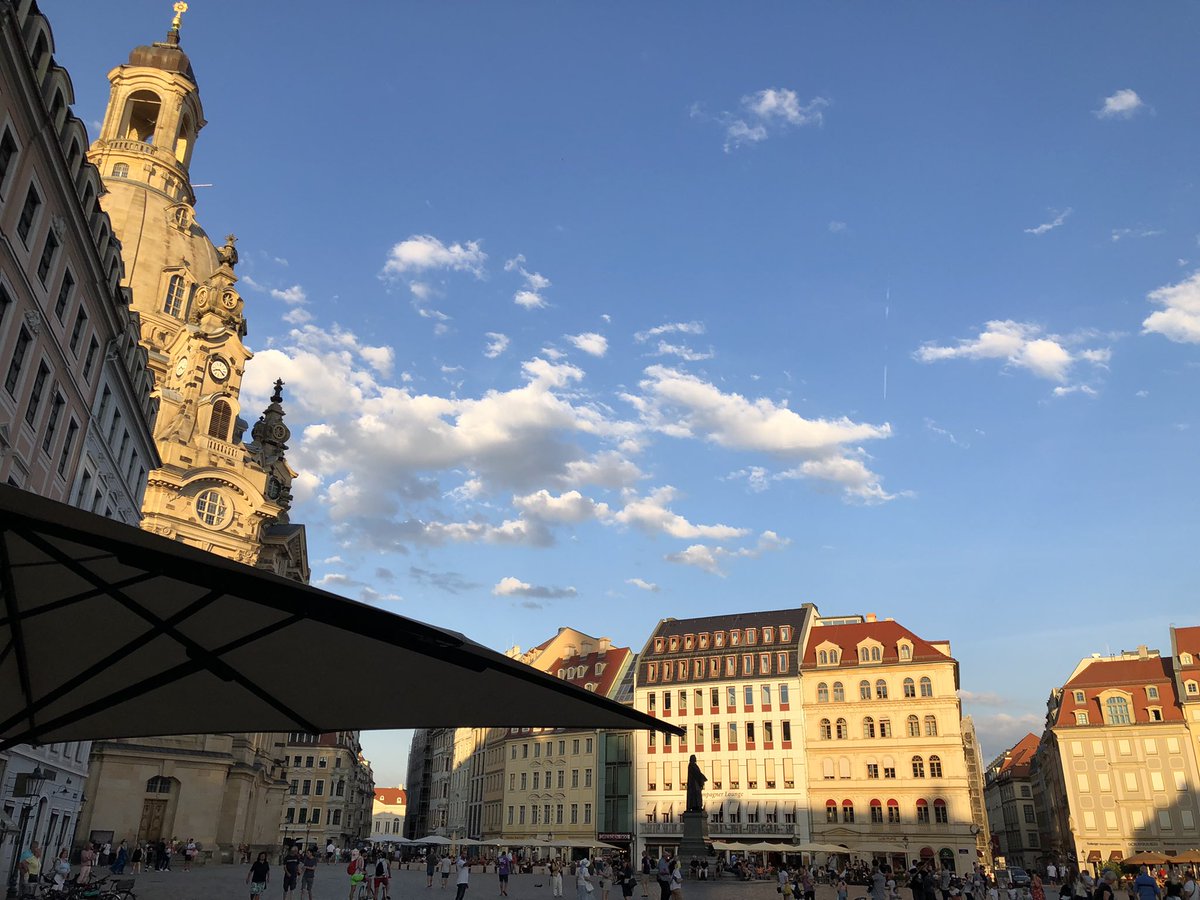 Was für ein traumhaft schöner Tag in #Dresden.