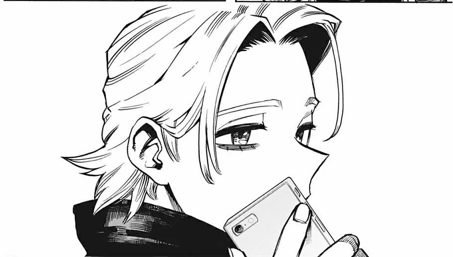 he forgot to ink Aoyama's ear. 