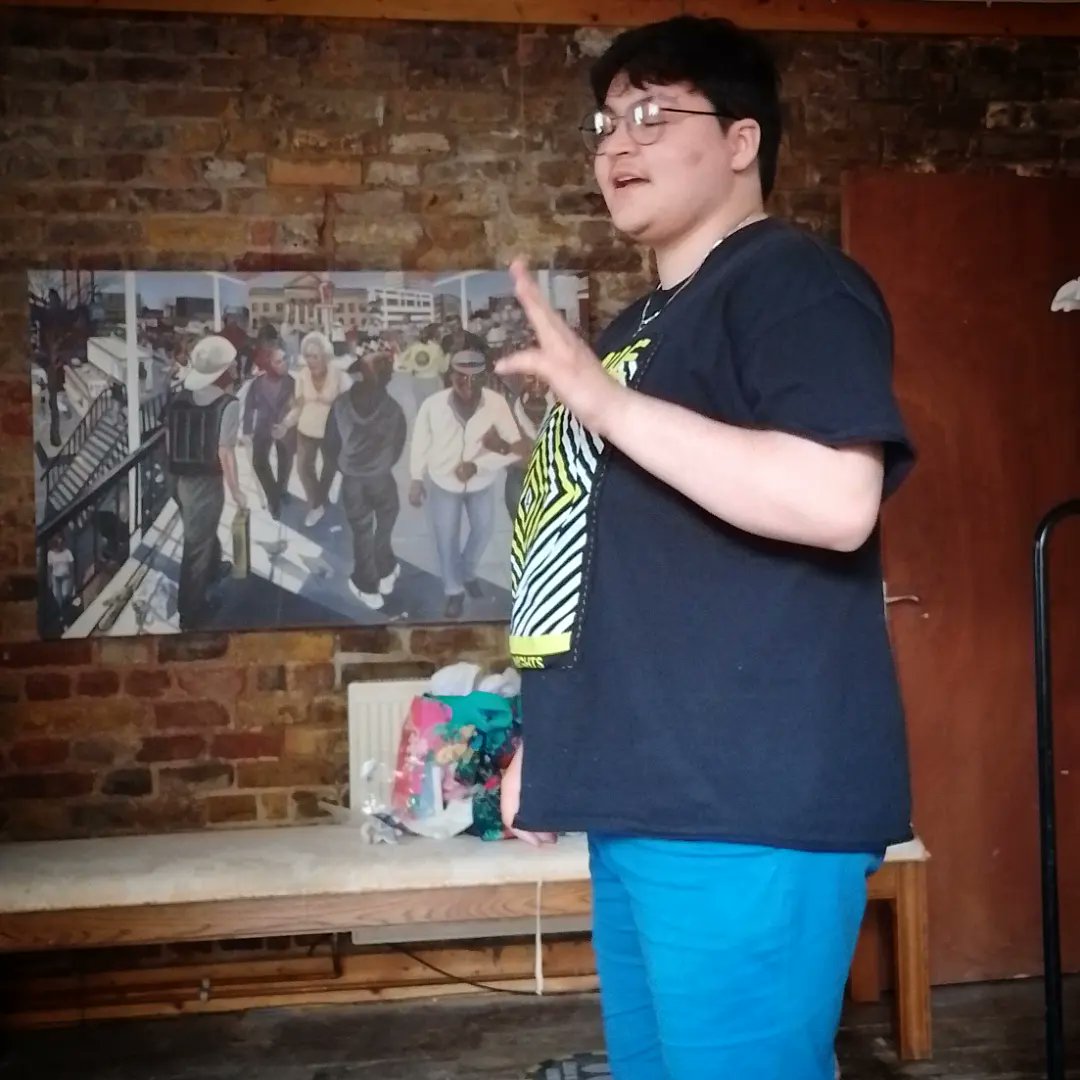 LondonDreamtime's tweet image. As well as being swept away by fairytales I also get to chat about stories and meet loads of lovely people. Thanks to everyone who made story co op a joy today. We were also delighted to se @darkartopia who designed the fox and cat image for us!