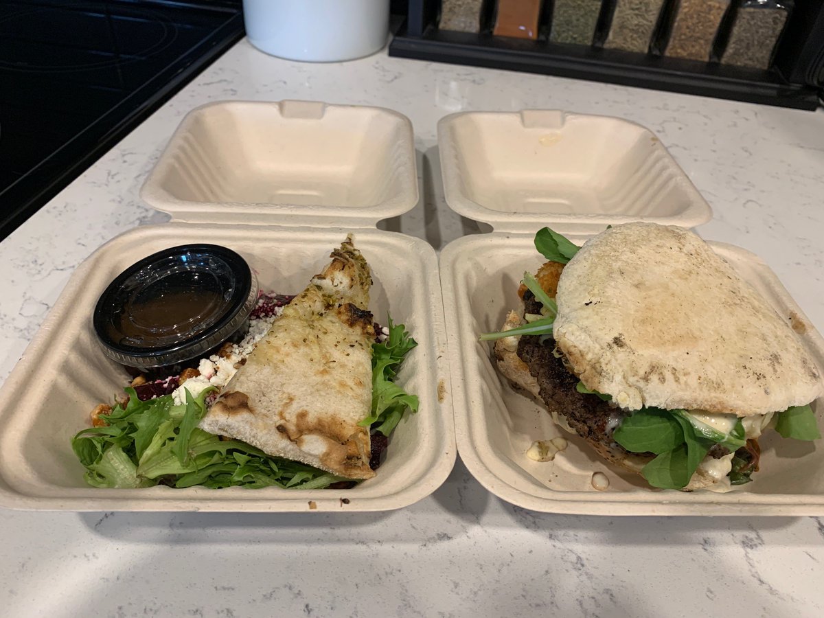 Halifax Food Reviews (@hfxfoodreviews) on Twitter photo Review of <a href="/PiattoPizzeria/">Piatto Pizzeria + Enoteca</a> - They keep coming up with cool burger concepts for the #hfxBurgerBash - Arancini on a burger in a pizza dough bun! A fun and tasty idea. Side goat cheese and beet salad was small, but good. Verdict: 4/5 (80%) chance of returning hfxfoodreviews.blogspot.com/2022/06/piatto… Review of <a href="/PiattoPizzeria/">Piatto Pizzeria + Enoteca</a> - They keep coming up with cool burger concepts for the #hfxBurgerBash - Arancini on a burger in a pizza dough bun! A fun and tasty idea. Side goat cheese and beet salad was small, but good. Verdict: 4/5 (80%) chance of returning hfxfoodreviews.blogspot.com/2022/06/piatto…