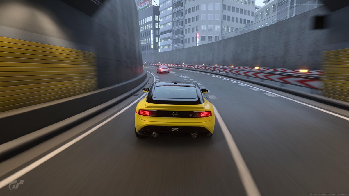 TheRealDriving's tweet photo. Hello everyone!! :))  
__ #NissanZ VS #Blackbird #Porsche __

#GranTurismo7 is here! 

#GAMEPLAY #GT7 #MyGTStory @TheGranTurismo @PlayStation_JP #PS5Share , #GranTurismo https://t.co/TbIkjV7dKi