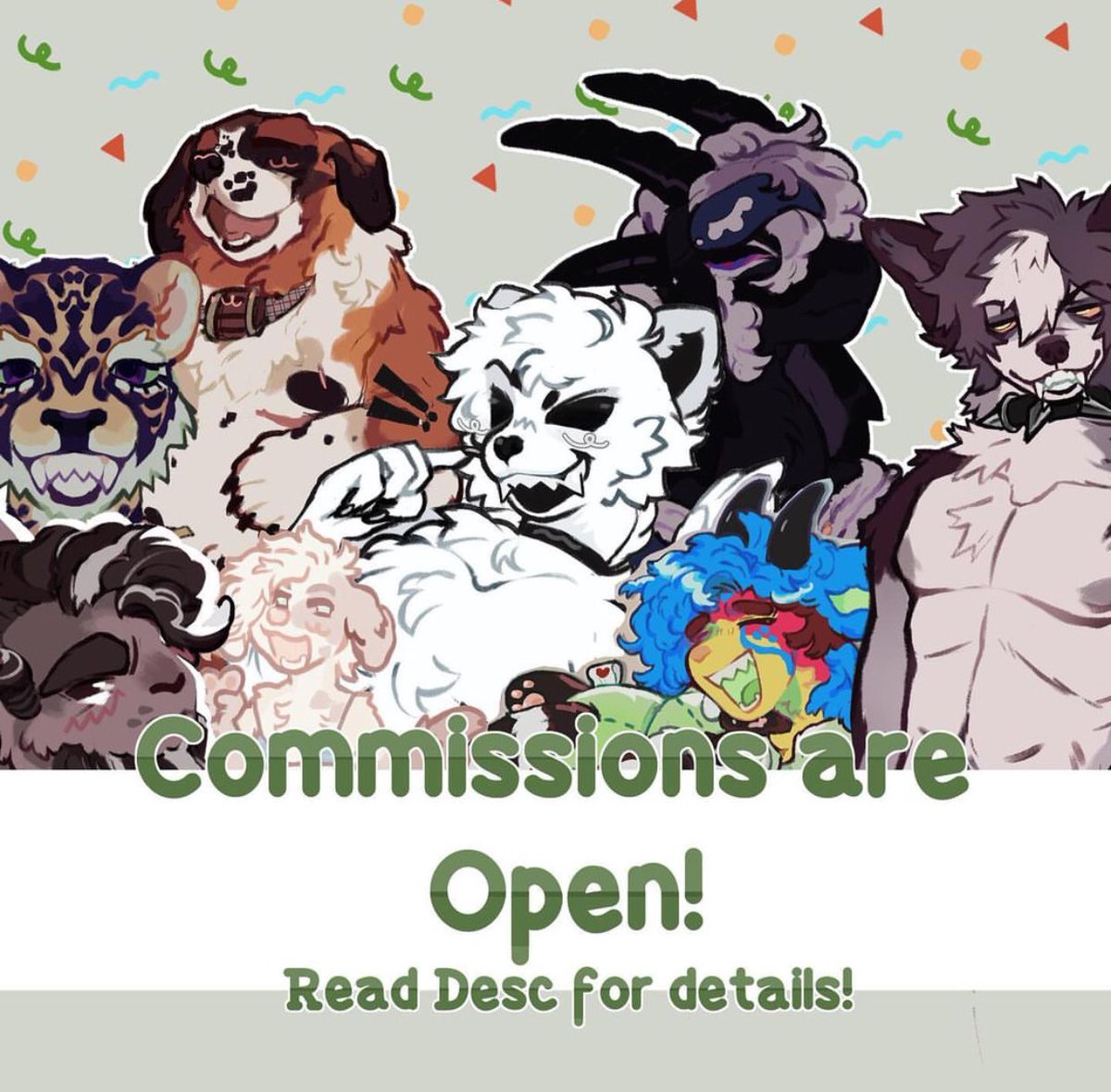 FCFS Semi-Emergency c0mms r open ! Came home from vacation to the internet bein turned off 😭 

You will need to pay upfront, only accepting customs, fulls, halfbodies, style B chibis, and painting c0mms rn! 

prices in pinned  ! Comment or msg to claim slots (limited)