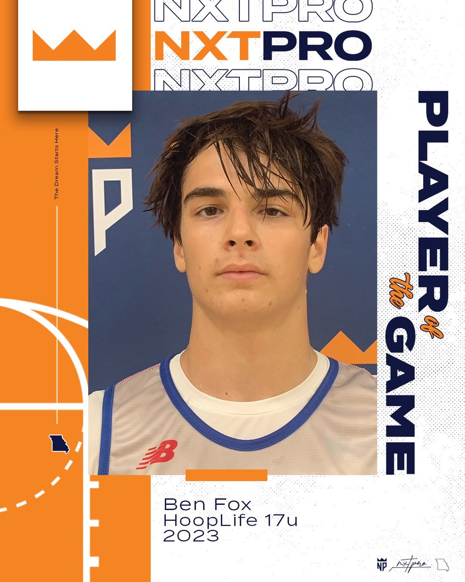 🚨 Player of the Game 🚨

Ben Fox
HoopLife 17U
2023

<a href="/benjaminnfoxx/">Ben Fox</a>
<a href="/HlbaSports/">HLBA Sports</a>
#NXTPRO