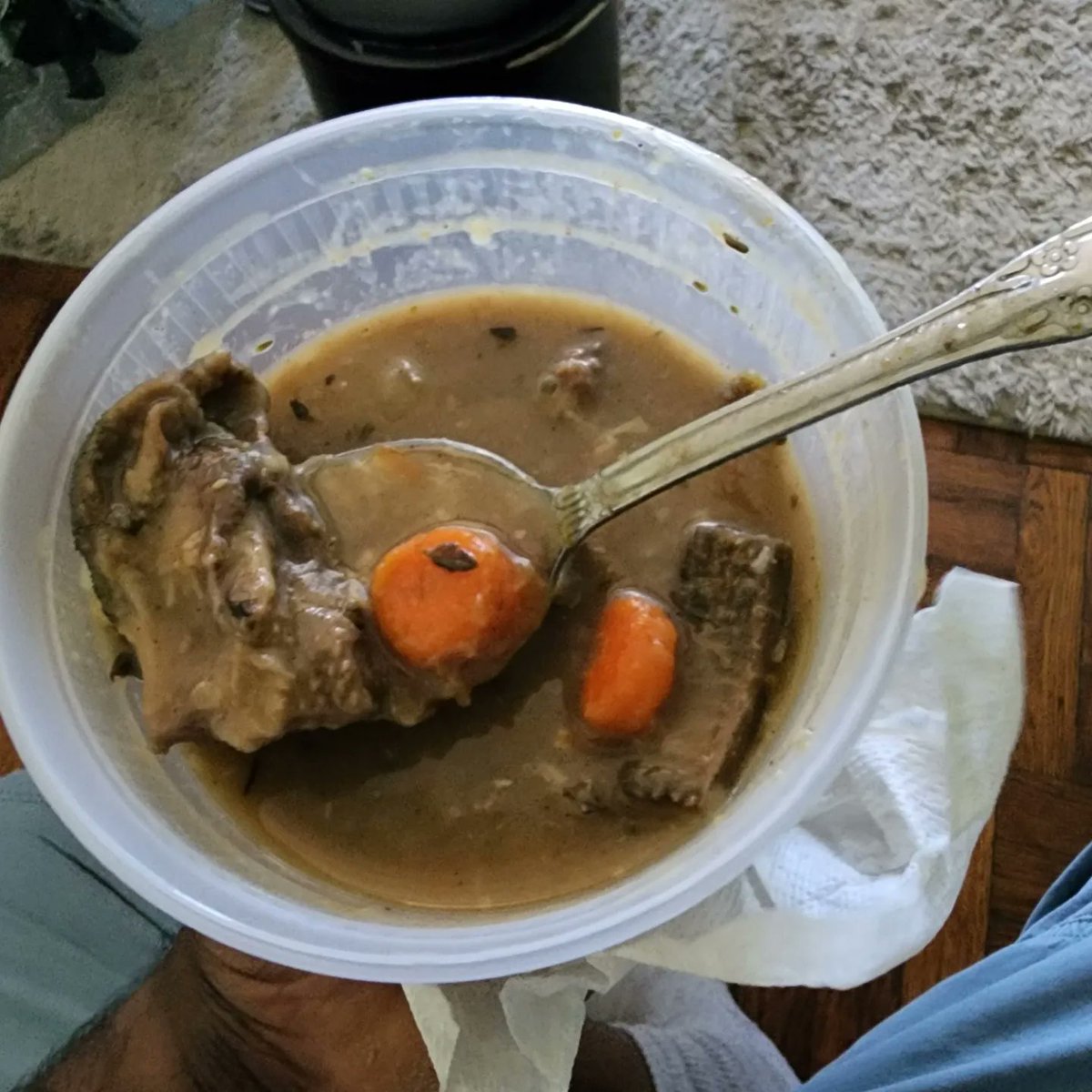 ItsmindofJson's tweet photo. #GOATHEAD SOUP NIGGAAA im horny as fuck and im hi..
if u never had real #jamiacan #manishwater bruuhhh
#special ingredients goat balls ans dick https://t.co/y5rV9CK5SC