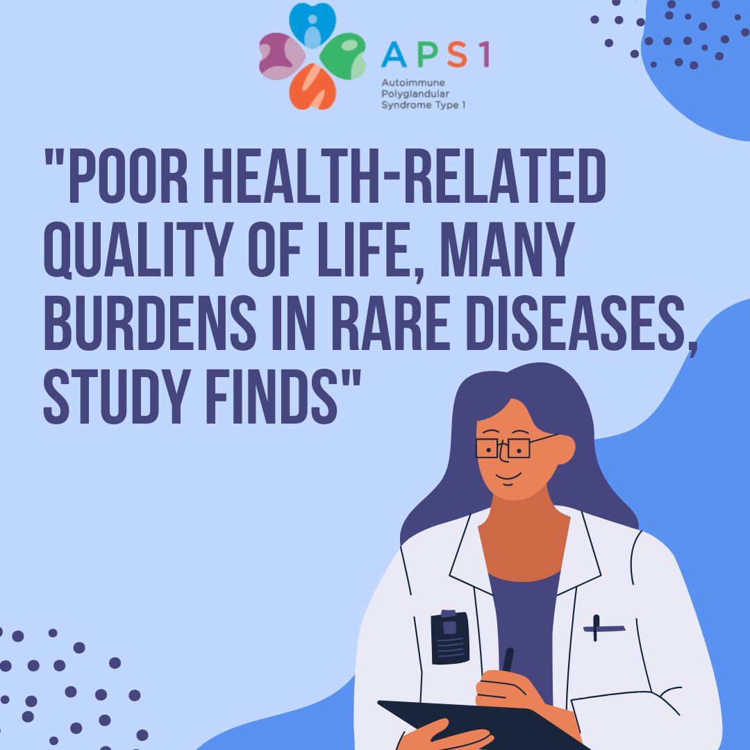 “Poor Health-Related Quality of Life, Many Burdens in Rare Diseases, Study Finds” -- These recent findings remind us of our mission and work centered around patient advoacy and finding treatments for this rare condition.  ajmc.com/view/fda-offer…