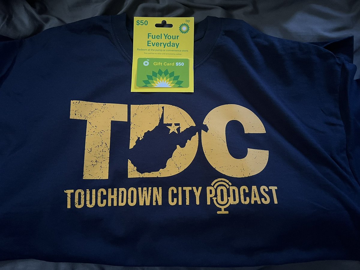 TDC_Show's tweet image. Contest Time! Win a NEW TDC shirt and a $50 gas card to BP. To enter 1) Retweet this post 2) Follow our page. Drawing Date: 8/6/22 #WVU #HailWV #Morgantown #wvufootball