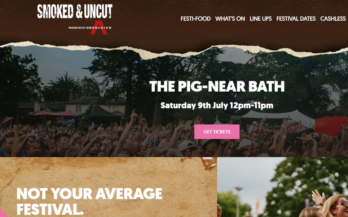 2 tickets for @SmokedandUncut fest at @The_Pig_Hotel  this Saturday available, kindly donated to support @AlzheimersBRACE DM for more info. 
@VisitBristol @visitbath @bathlive @WeLoveBath @totalbath #smokedanduncut #pighotel #charity #dementia #bath #brace