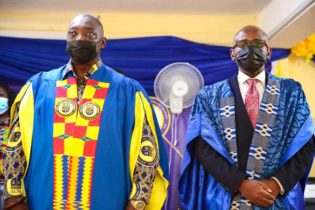 gctuprovc's tweet image. Supporting my Vice-Chancellor, Professor Emmanuel Ohene-Afoakwa as we matriculate the May batch of @gctuonline students. Welcome to Ghana's only Communication Technology University.

#students #ghana #communication #technology #university
