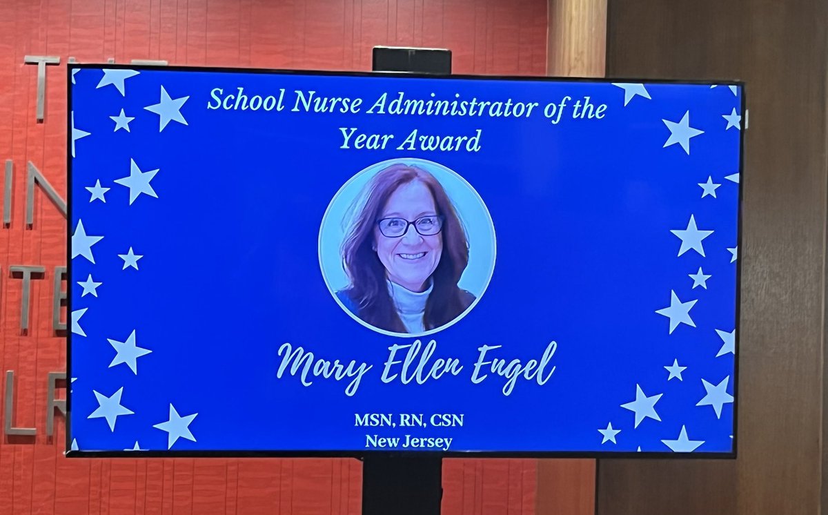 Congratulations to our NJSSNA School Nurse, School Nurse Administrator and other award winners! #NASN2022