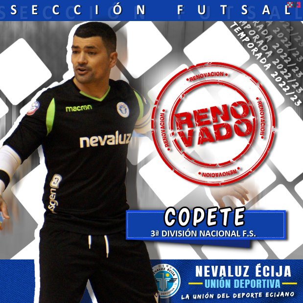 🚨🚨 RENOVACIÓN 🚨🚨 | Nuestro capitán sigue sumando temporadas junto a nosotros y ya van SIETE. The best.
💙🤍 #NevaluzÉcijaUD