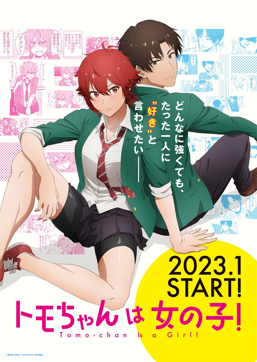 Anime Tomo-chan wa Onnanoko bahasa Indonesia