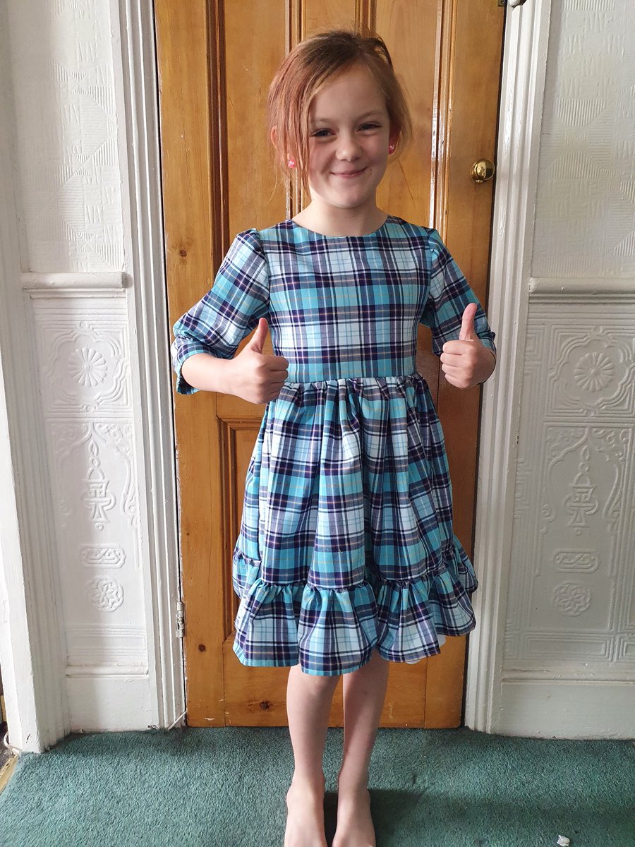 MrsBing90's tweet photo. This weekends crafting 🥰 A custom dress for her year 6 leavers prom! How is she leaving primary in 12 days?! Not prepared for a meeting tomorrow to find out who's in her form group in September. Where did my baby go? #edutwitter #sewing #year6 #leaversprom #endofprimary https://t.co/HqZsC2HIbH