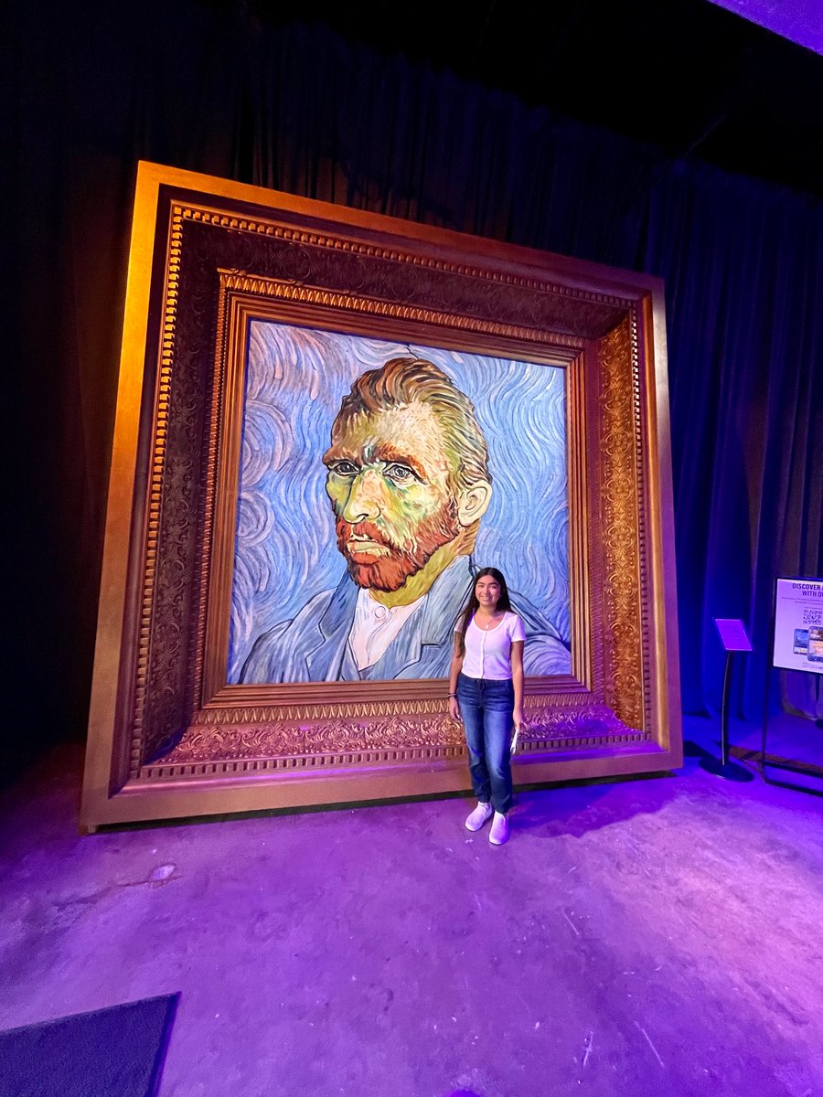 Cuellar414's tweet photo. Checking out Van Gogh exhibit @goghsanantonio #art #VanGogh #Artist #Painters #DutchArtists https://t.co/DlekJfEnDw