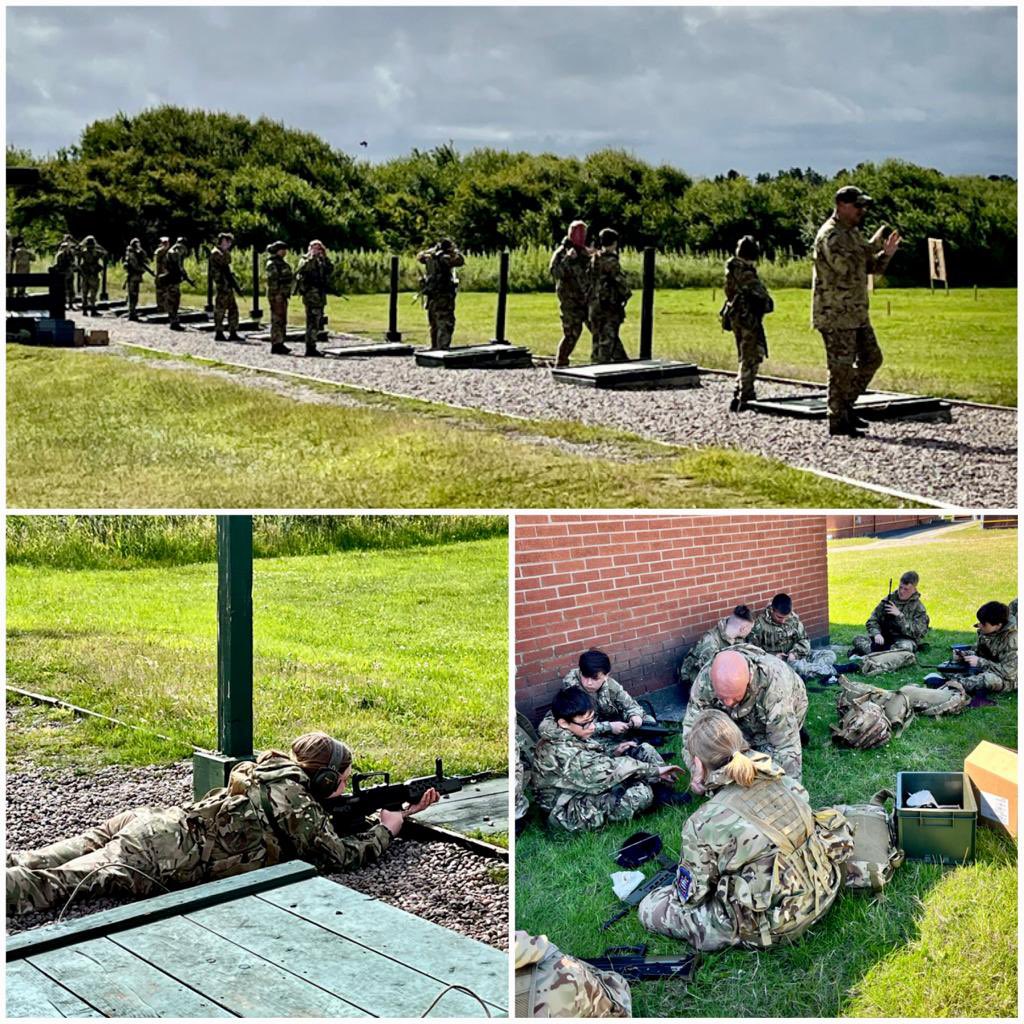 OHGSCCF's tweet photo. Our cadets have had a fantastic day live firing on the ranges followed by a good cleaning session! @ctt_nw @OhgsPrincipal @altcarccfcamp22 https://t.co/aKZrbYUAh4