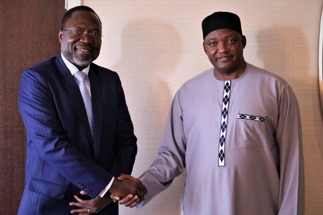 Presidency_GMB's tweet photo. The 61st Ordinary Session of @ecowas_cedeao has wrapped up in Accra, Ghana, where the Authority unanimously approved the nomination of the #Gambia’s Dr Omar Touray as the new President of the ECOWAS Commission. He is the first Gambia ever to occupy the position. https://t.co/46VCZMdI78