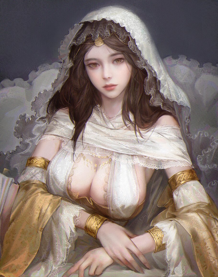 Fan art Dark Souls - Gwynevere, Princess of Sunlight Artist. 