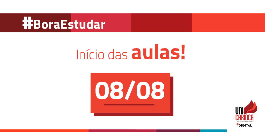 UNICARIOCA's tweet photo. Pega a visão: Dia 08 de agosto retornaremos nossas aulas! 😍
Esperamos por vocês de forma presencial completa!
⠀
#UniCarioca #PegaAVisão #VoltaàsAulas https://t.co/8vjNivc8uB