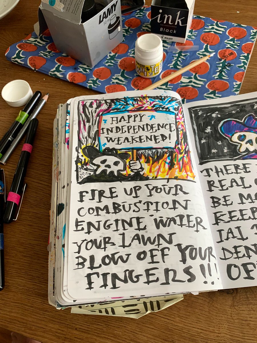 austinkleon's tweet photo. Dear diary https://t.co/YD5MqG3kIe