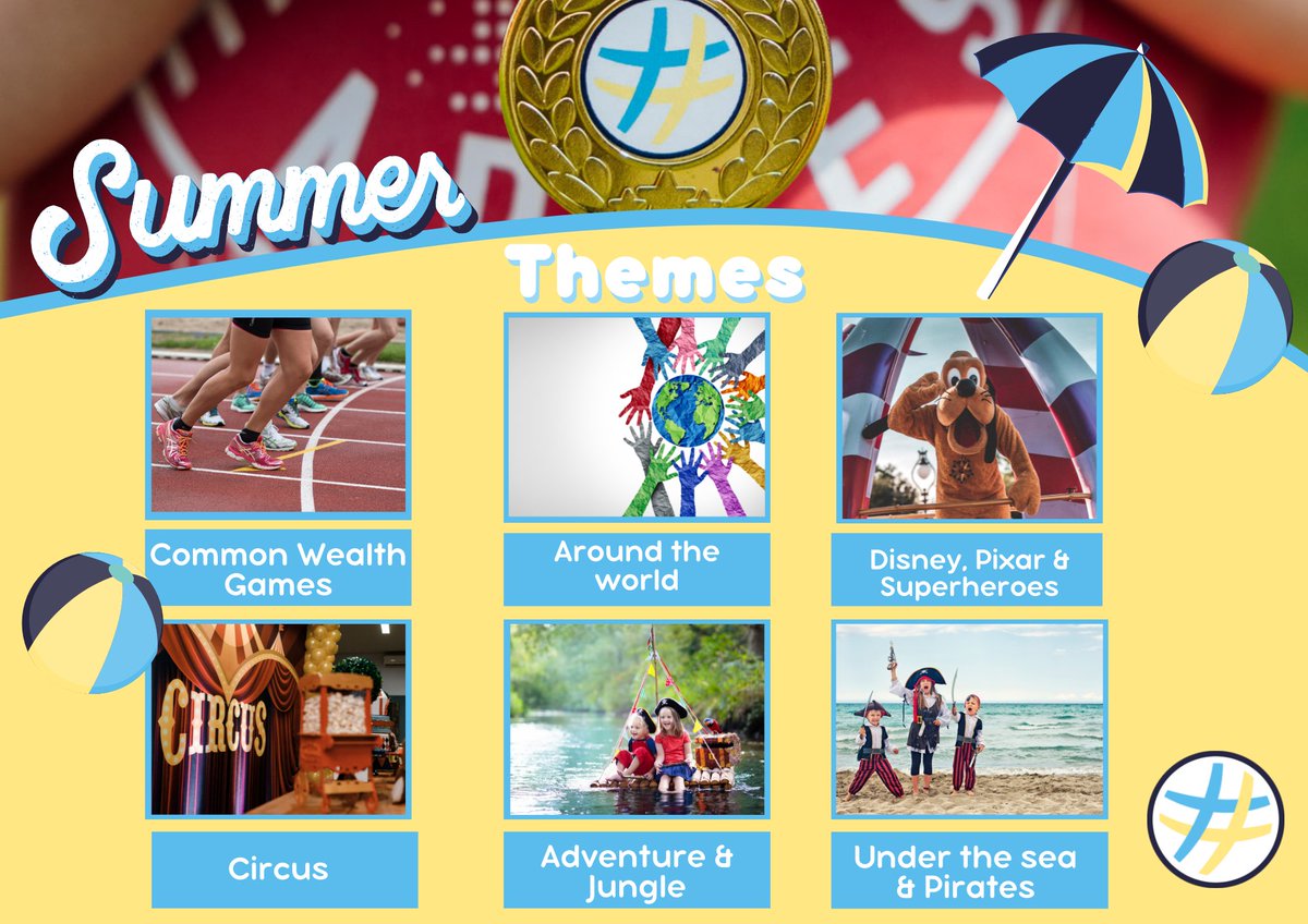 EmpowerActCamps's tweet photo. Summer Themes
With Summer fast approaching, here are the themes we at SSE will be focusing on each week relating games and activities to the theme. We have some surprises in store and will be running weekly competitions, so stay engaged
 
Book Here | https://t.co/ZV9CuRt8QN https://t.co/i9NXWFzy8N