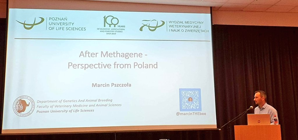 First #WCGALP2022 talk about 🇵🇱 perspective on #CH4 #emissions after <a href="/METHAGENE/">METHAGENE</a> done :) @up_poznan