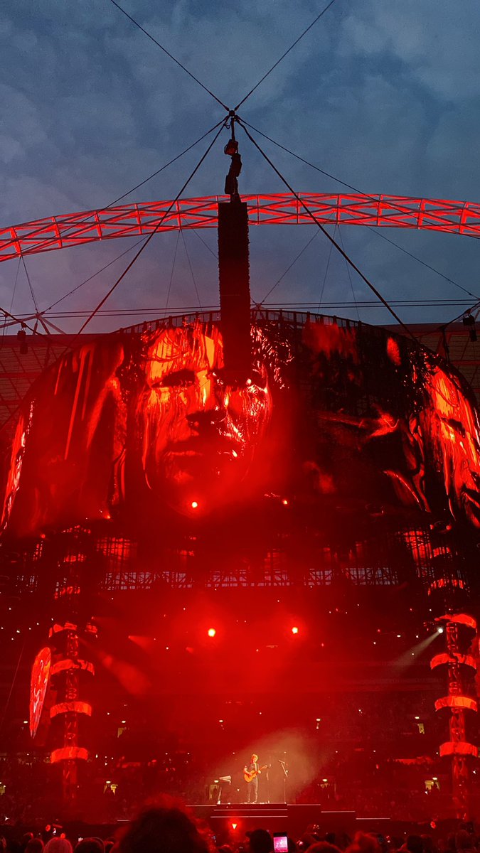 mortoinside's tweet photo. seeing Ed live at Wembley is something I will cherish for the rest of my life and I did that with the best friends ever, it was special. https://t.co/dDXkLKXW7Y
