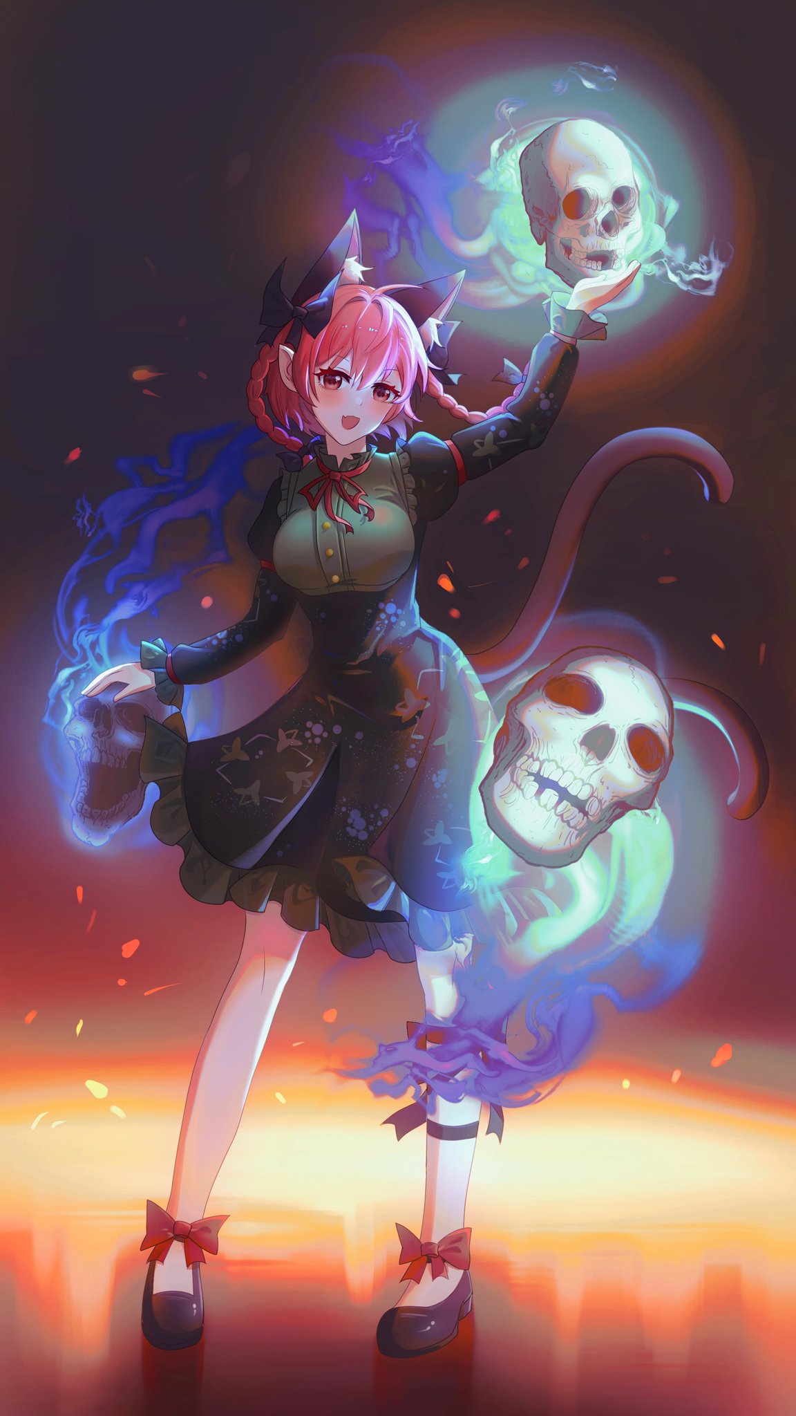 Miujo 死体旅行のはじまりはじまり 絵画 東方project 東方 火焔猫燐 東方地霊殿 T Co Ipv64u8s8a Twitter