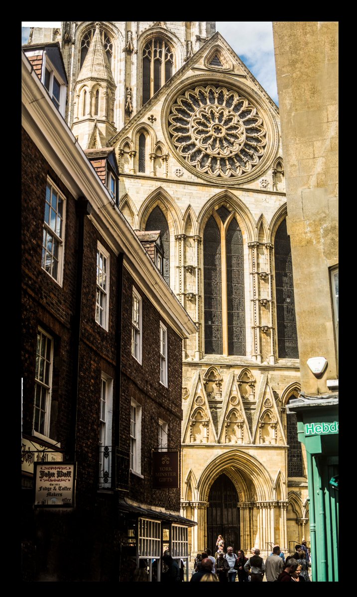 Another view of the YORk MINSTER from the sidestreets