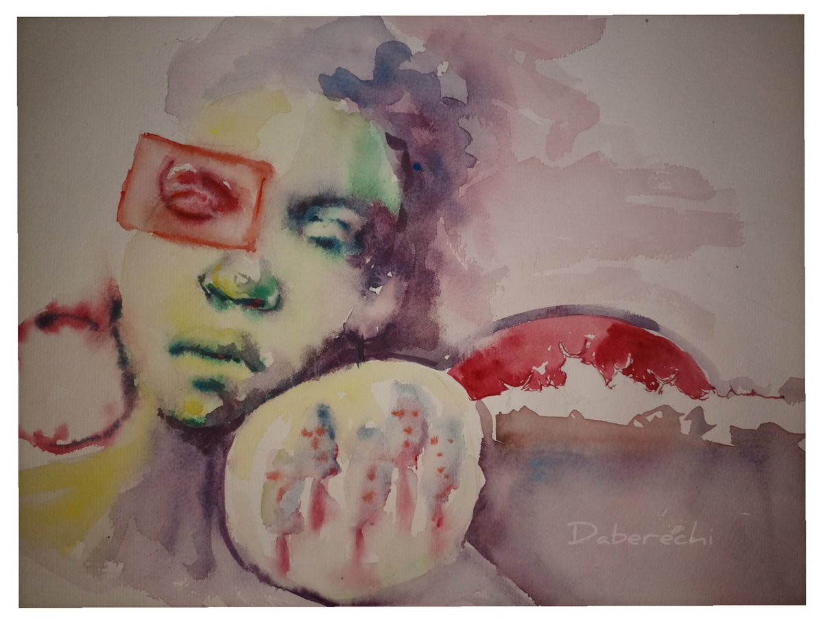 Daberechi_ani's tweet photo. Water color painting 
Pls like and retweet 🙏
#watercolor #art #watercolorart  
#artspaces #artcollectors #love #retweet https://t.co/0LgzM38cqc