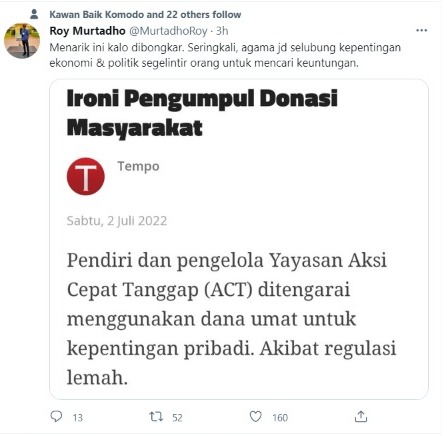 BUNG, APA UNTUNGNYA JADI NEGARA PALING DERMAWAN? 

link.medium.com/FWuww0HFmrb