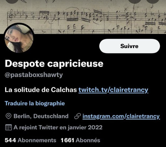tsuki_pfp's tweet photo. Elle montre des screen de l'époque (askip quand elle avais 15ans) avec son compte "despote capricieuse" mais elle a installée twitter en 2022 ? #freeamaru https://t.co/ZuF4davMM0