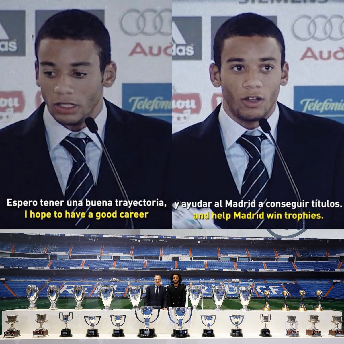 totalcristiano's tweet photo. The legend of Marcelo. https://t.co/11cJ10m2uB